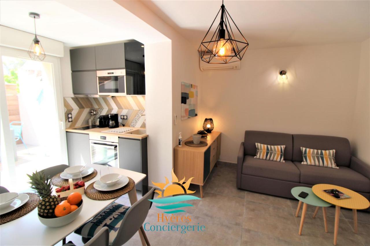 Apartment Hyeres-plage -t2 Neuf Rdj Clim Wifi - La Capte By Hc Hyeres