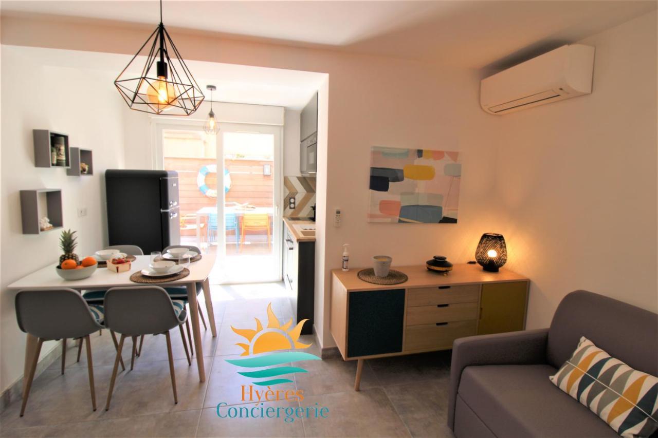 Apartment Hyeres-plage -t2 Neuf Rdj Clim Wifi - La Capte By Hc